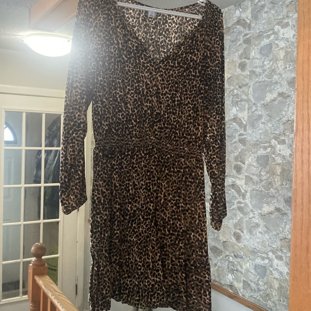 Leopard print dress  🐆 (L)